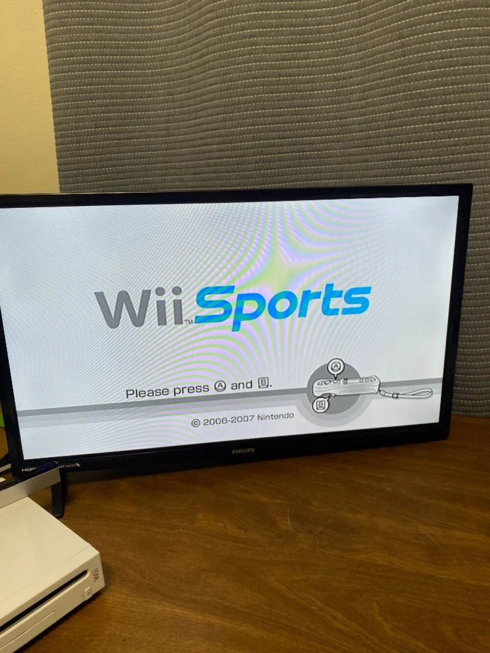 Nintendo wii console